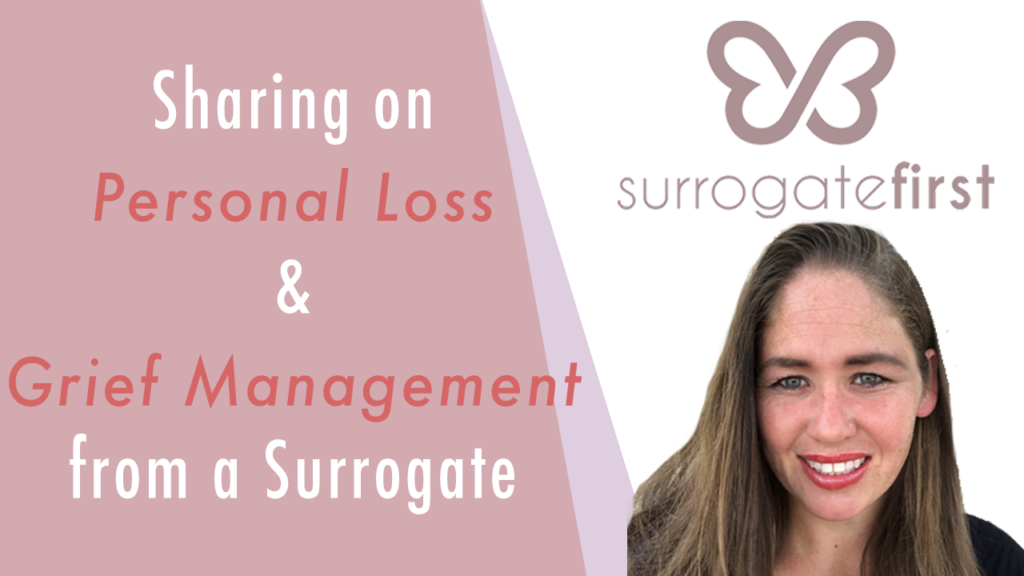 Webinar Sharing personal loss and grief management