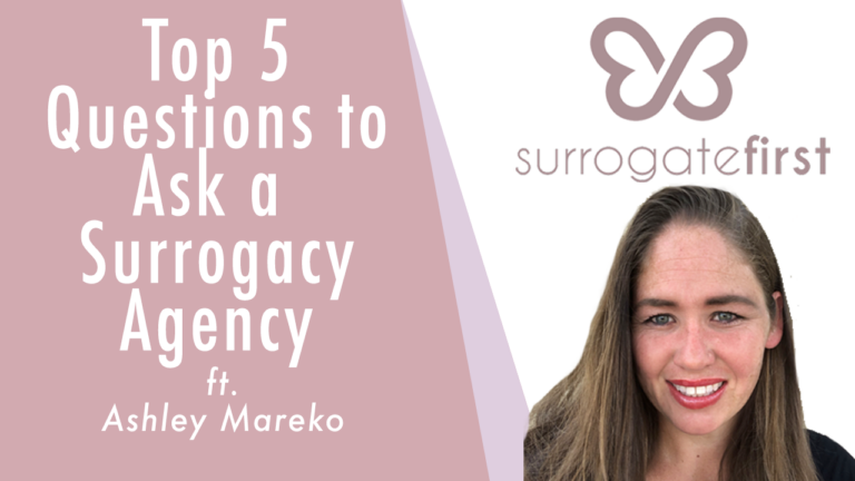 Webinar Top 5 questions to ask a surrogacy agency