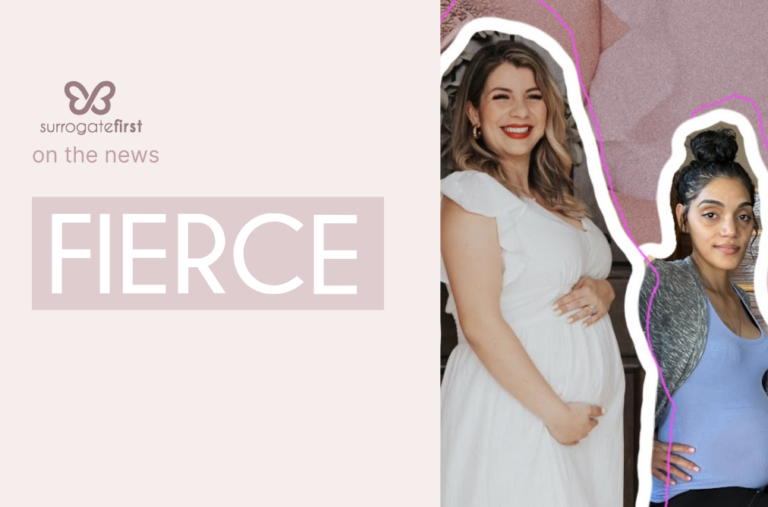 Celebrating Our Surrogates Zyul And Stephanie Featured On Fierce Surrogatefirst (1)