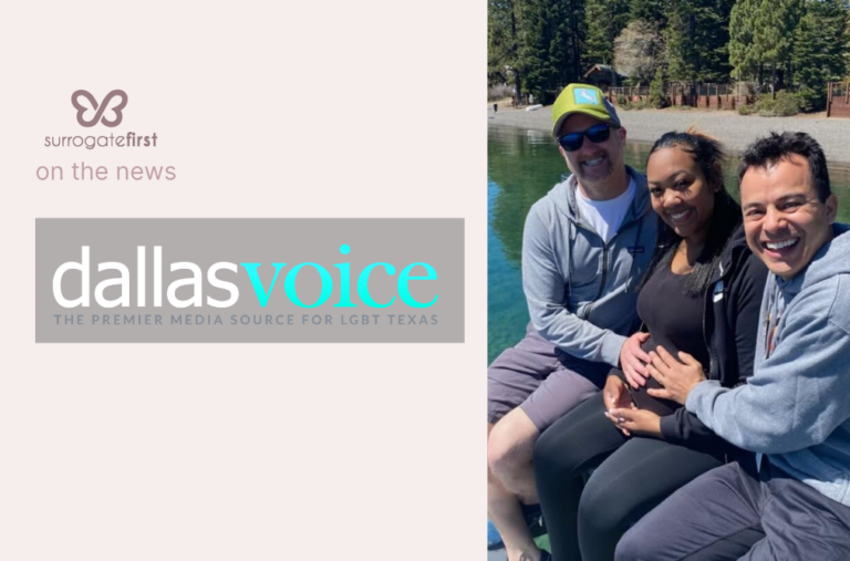 Surrogatefirst Featured In Dallas Voice