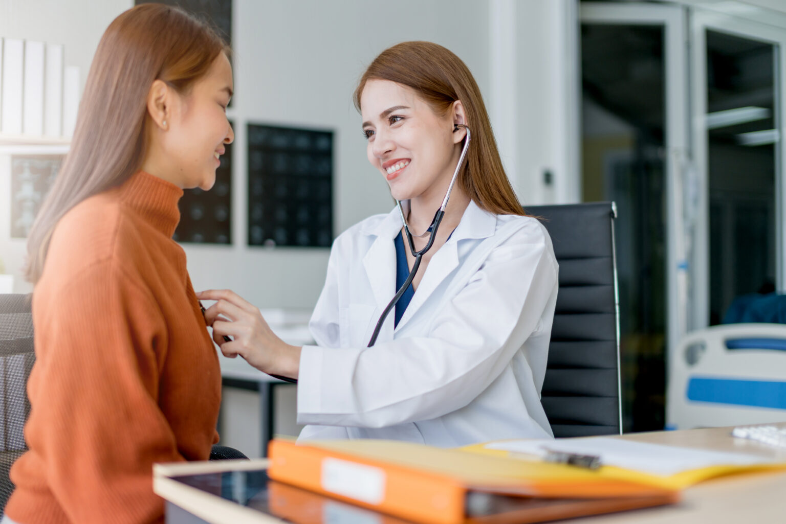 Medical Screening of a Surrogate with a Doctor