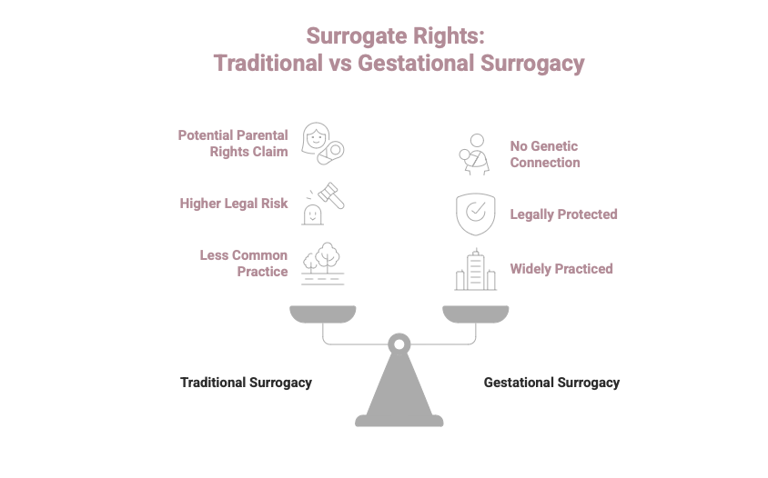 Surrogate rights depend on the type of surrogacy arrangement visual selection 4
