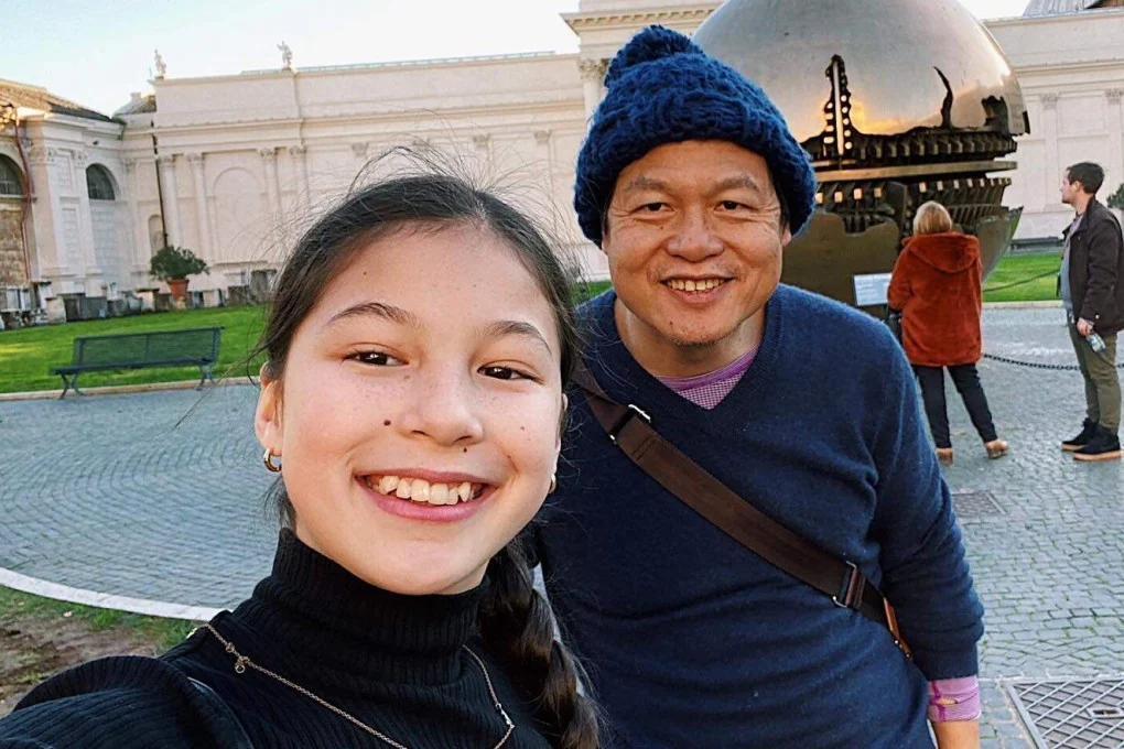 Alysa Liu with Intended Father