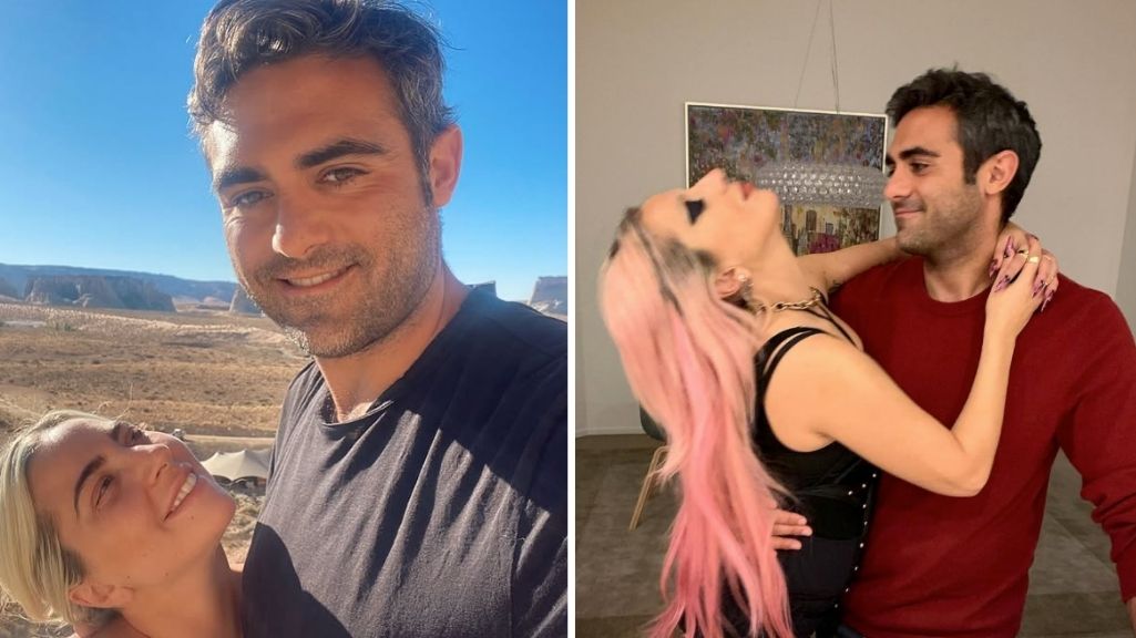 Lady Gaga and Michael Polansky pictured together as a couple